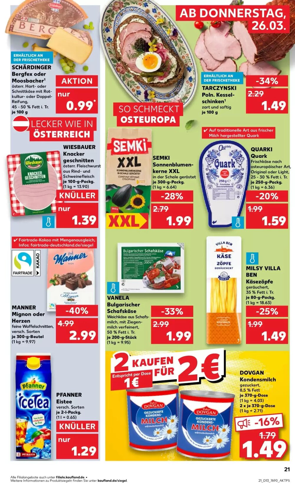 Kaufland Prospekt (ab 23.03.2026) zum Blättern - Seite 33