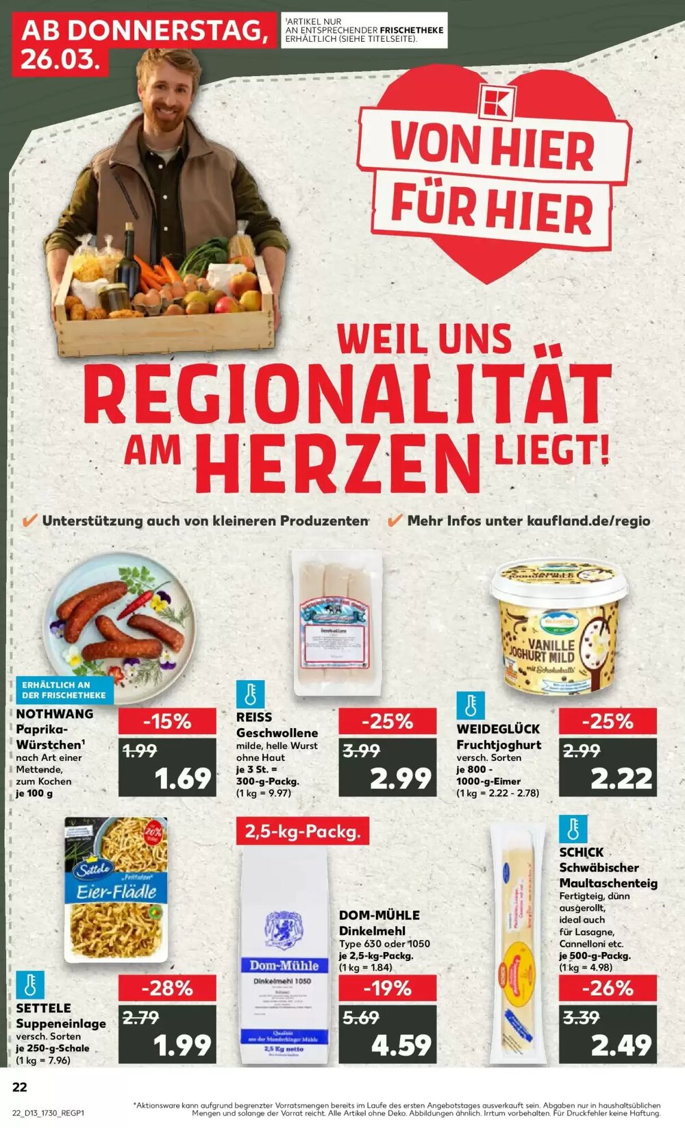 Kaufland Prospekt (ab 23.03.2026) zum Blättern - Seite 34