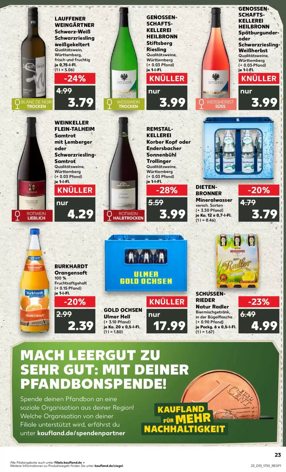 Kaufland Prospekt (ab 23.03.2026) zum Blättern - Seite 35
