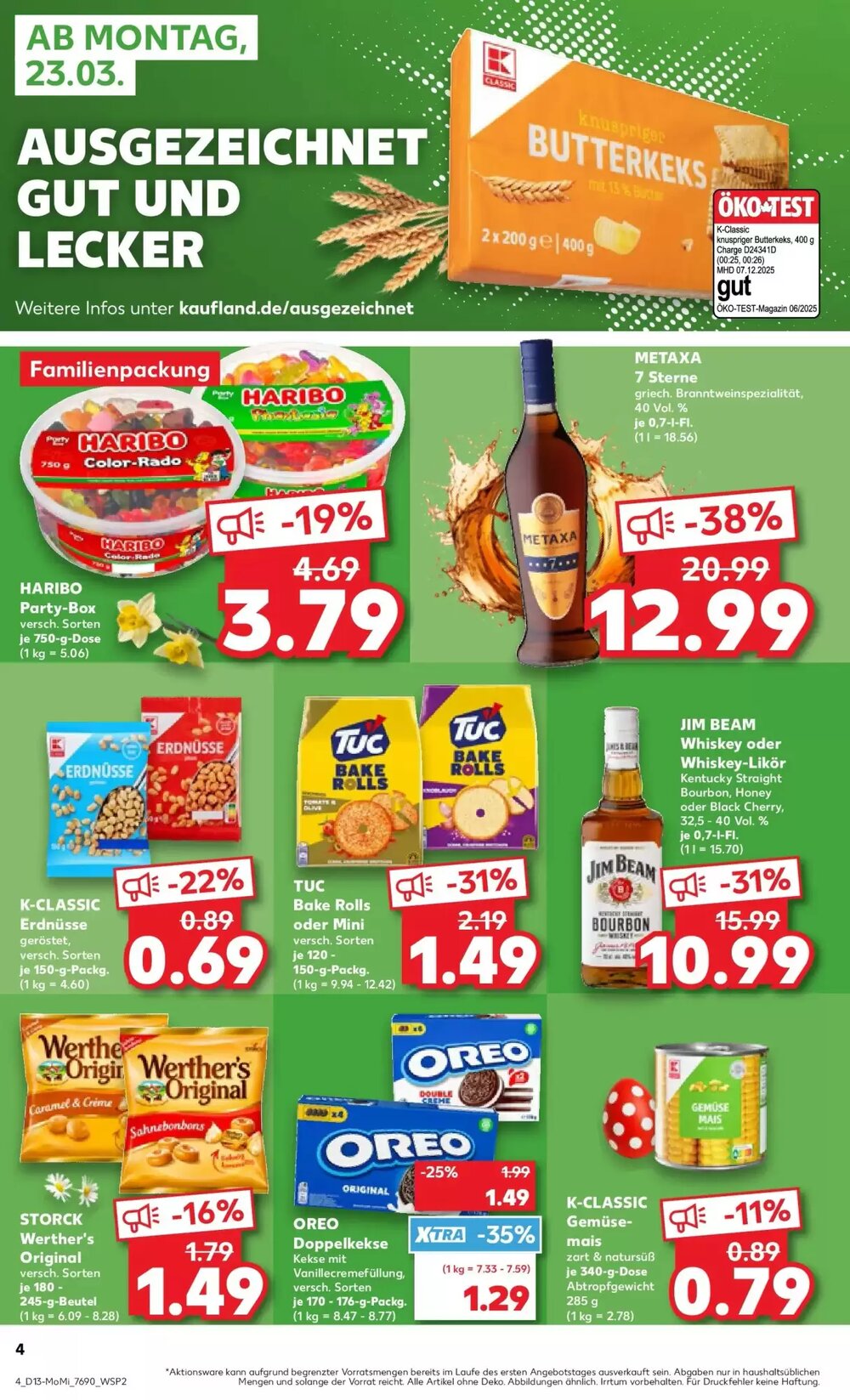 Kaufland Prospekt (ab 23.03.2026) zum Blättern - Seite 4
