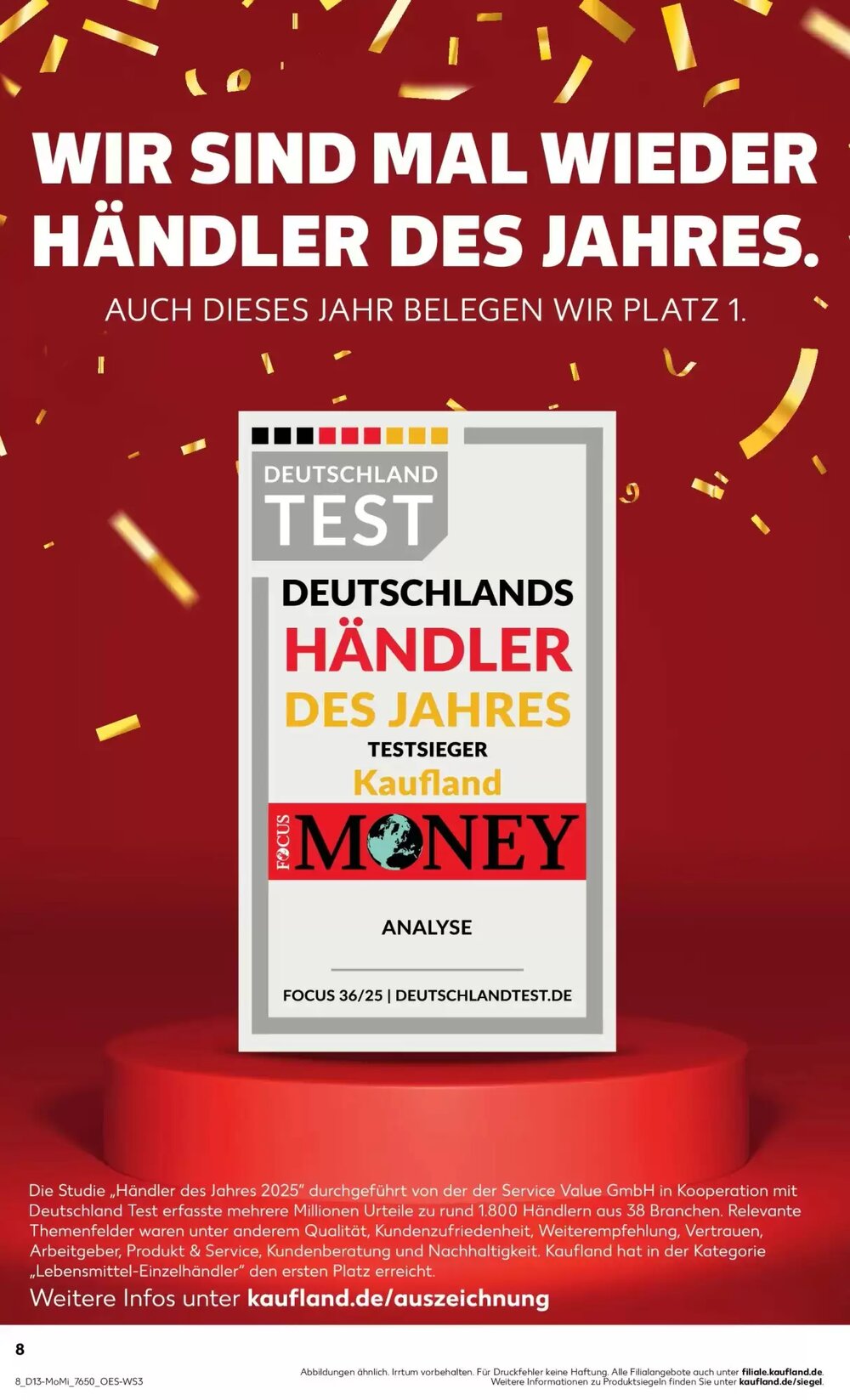 Kaufland Prospekt (ab 23.03.2026) zum Blättern - Seite 8