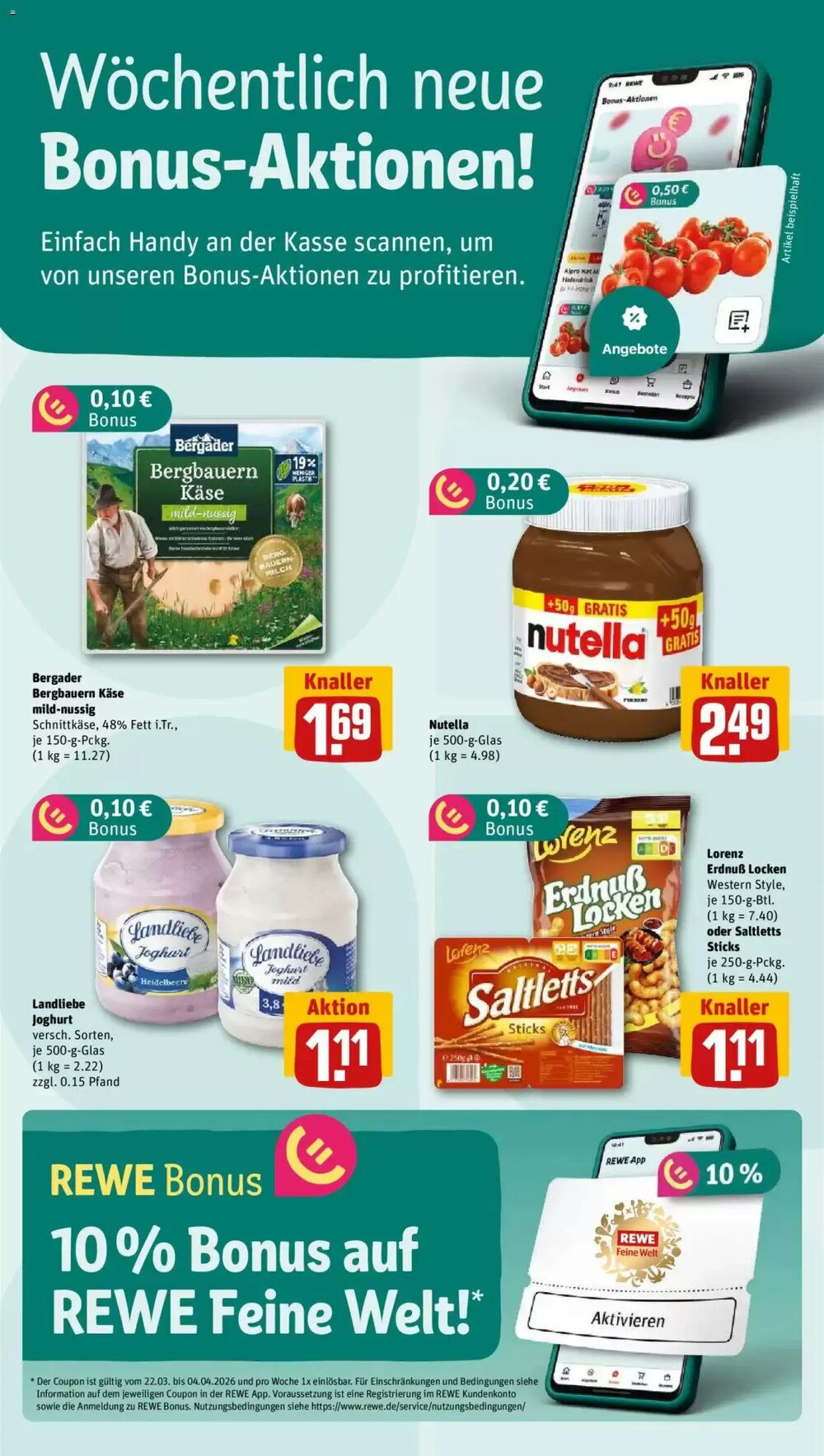 REWE Kaufpark Prospekt (ab 23.03.2026) zum Blättern - Seite 2