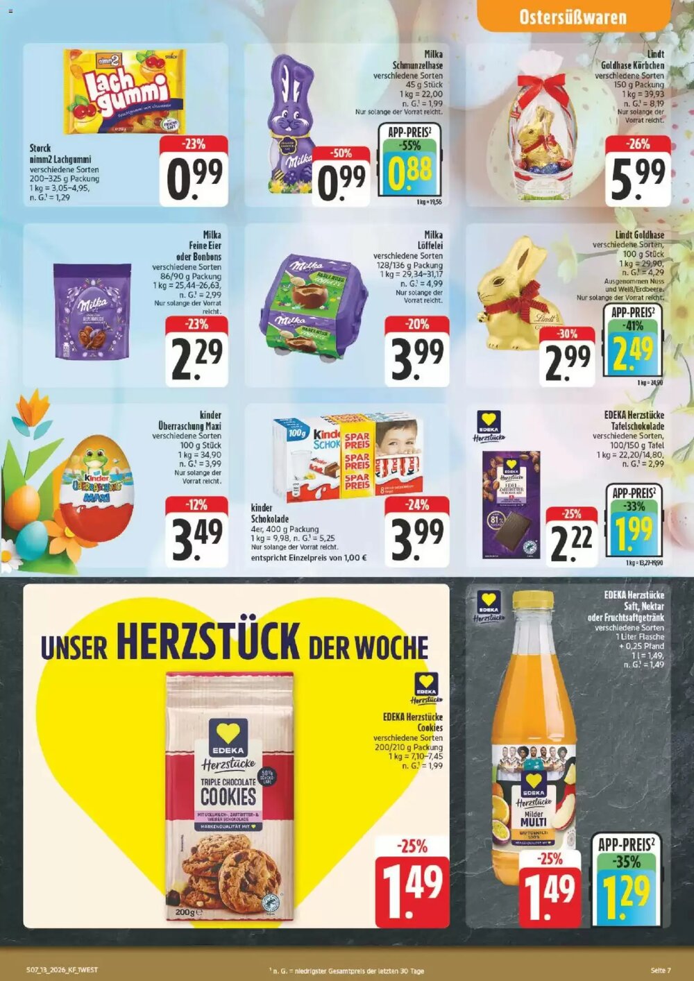 nah & gut Prospekt (ab 23.03.2026) zum Blättern - Seite 7