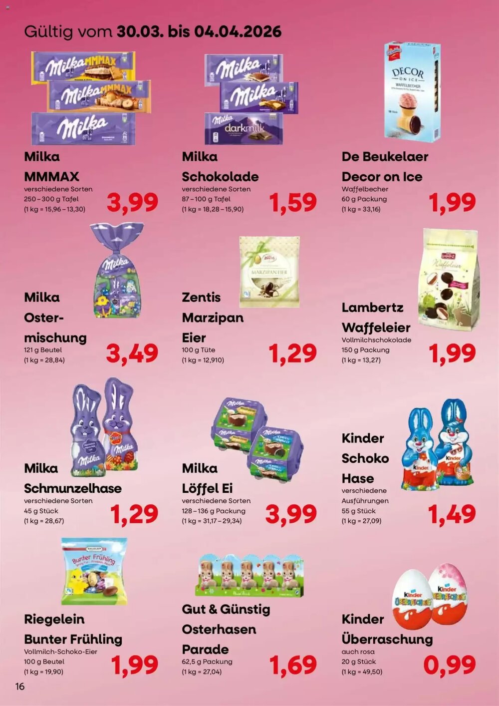 Konsum Leipzig Prospekt (ab 23.03.2026) zum Blättern - Seite 16