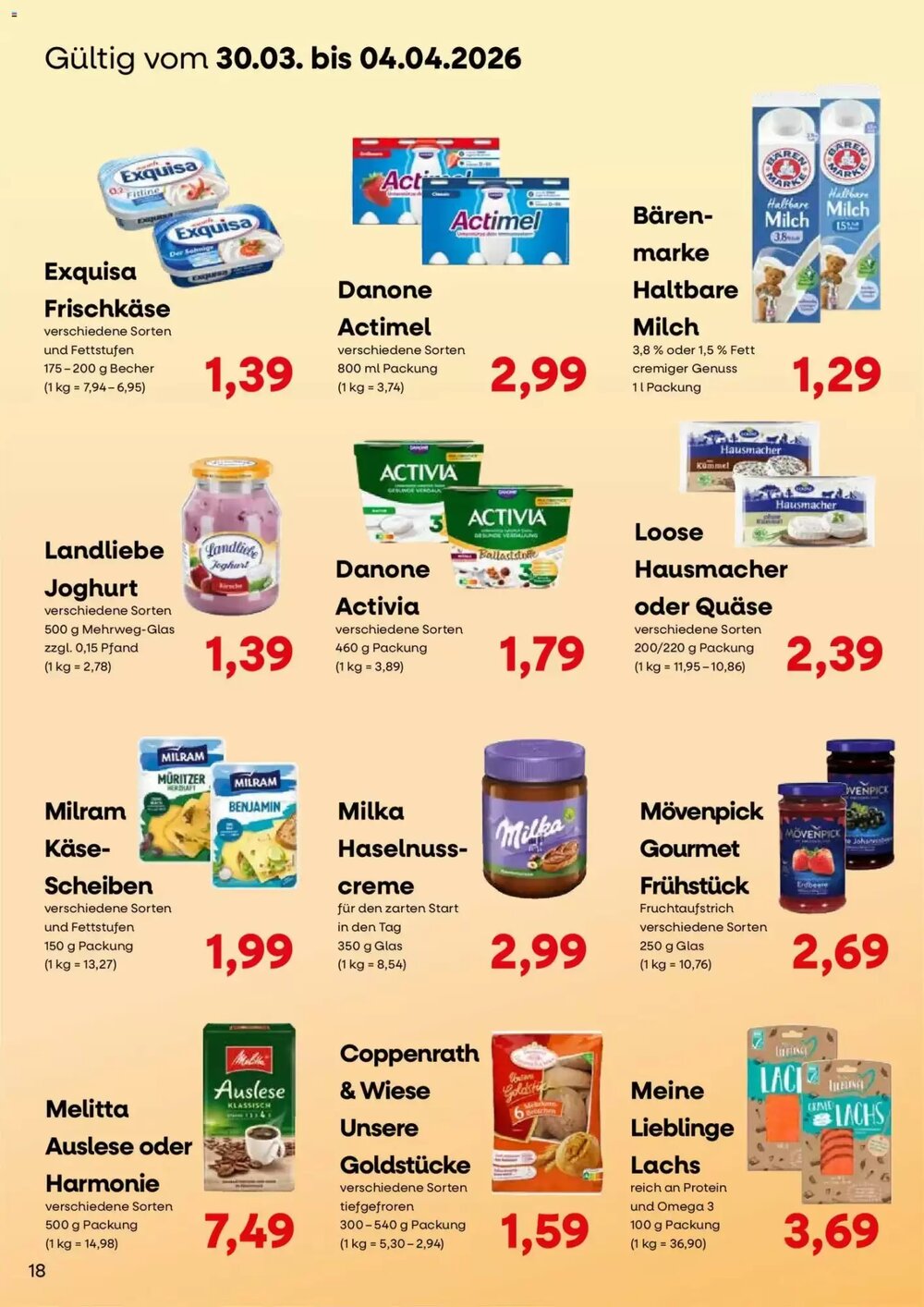 Konsum Leipzig Prospekt (ab 23.03.2026) zum Blättern - Seite 18