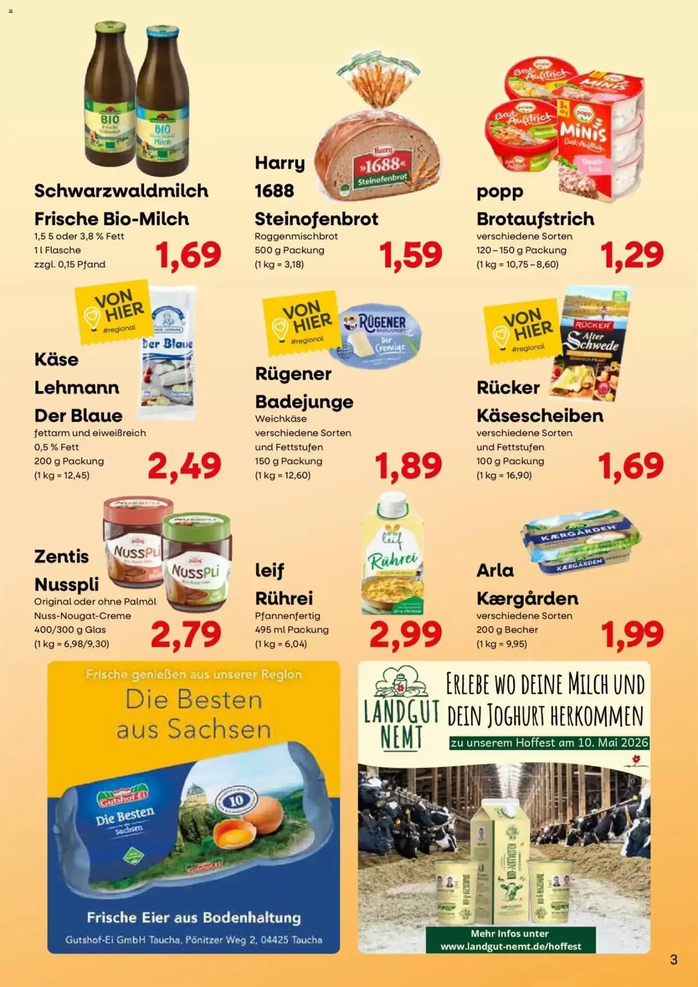 Konsum Leipzig Prospekt (ab 23.03.2026) zum Blättern - Seite 3