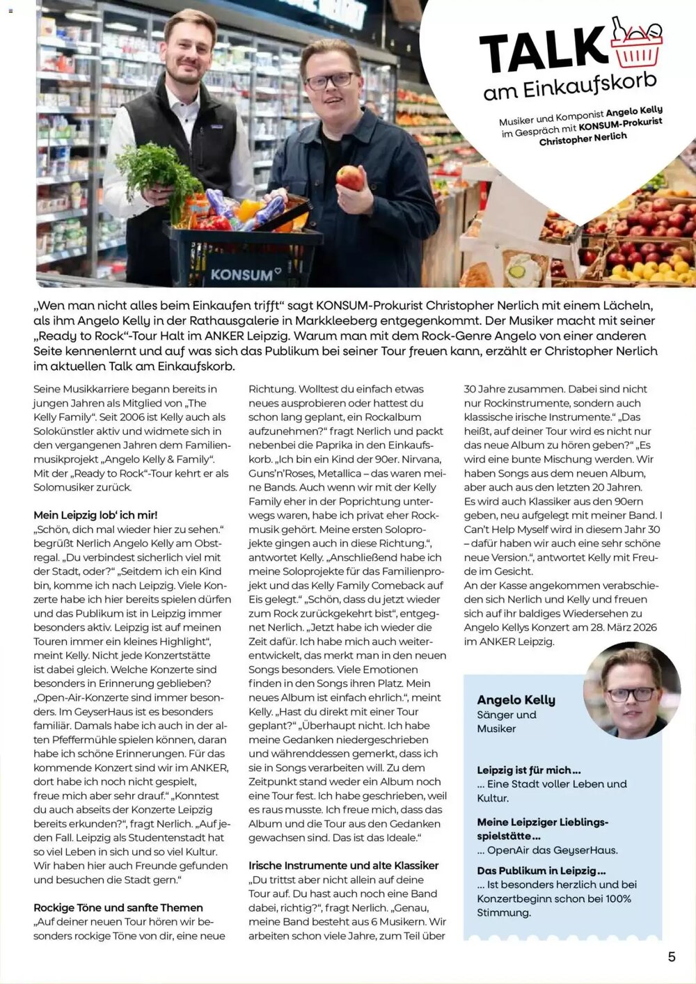 Konsum Leipzig Prospekt (ab 23.03.2026) zum Blättern - Seite 5