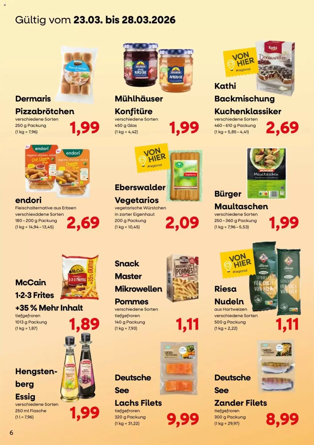 Konsum Leipzig Prospekt (ab 23.03.2026) zum Blättern - Seite 6