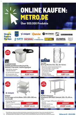 METRO Prospekt (ab 23.03.2026) zum Blättern