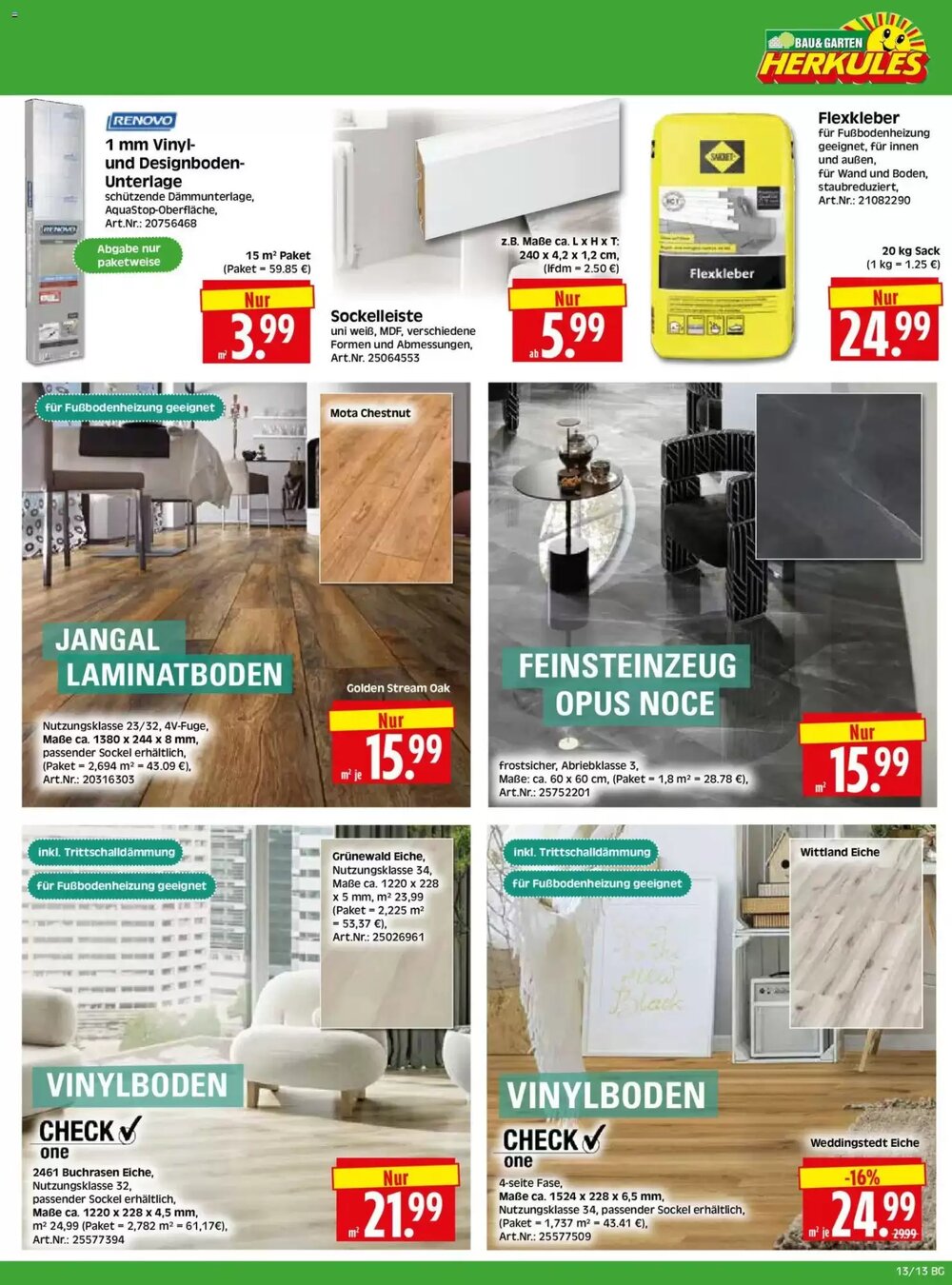 Edeka Herkules Prospekt (ab 23.03.2026) zum Blättern - Seite 13