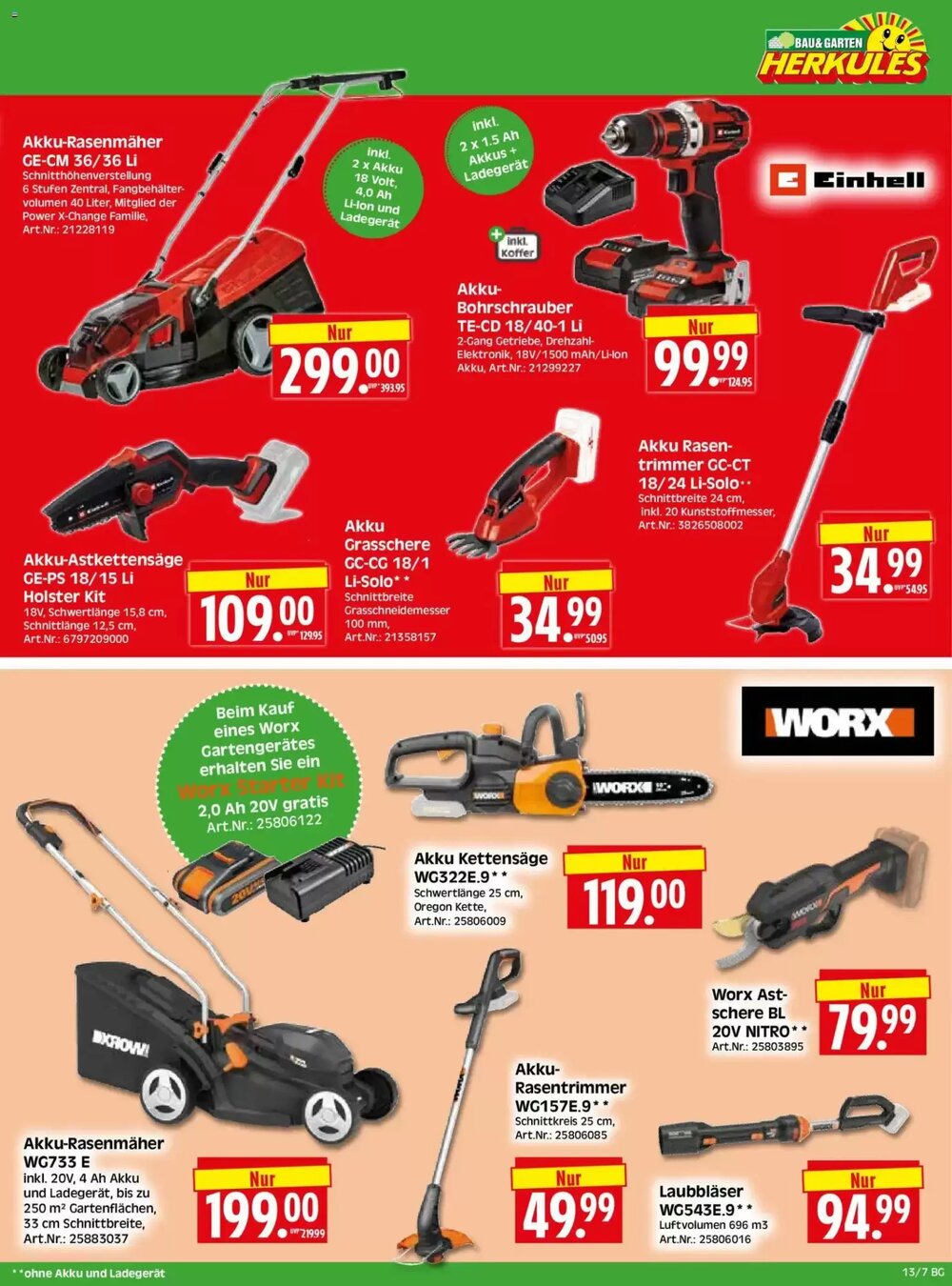 Edeka Herkules Prospekt (ab 23.03.2026) zum Blättern - Seite 7