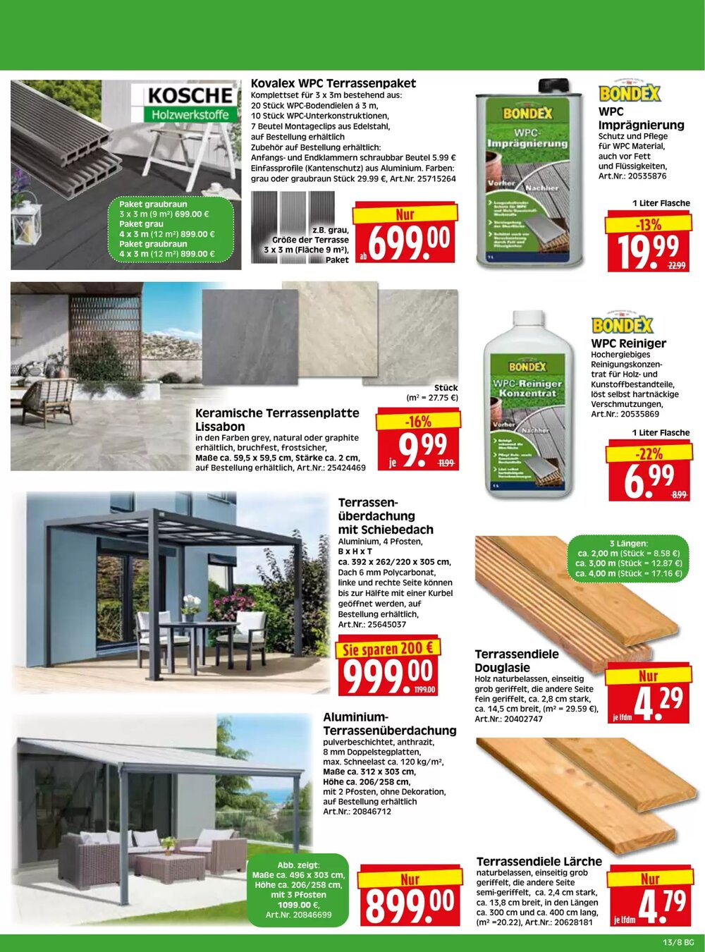 Herkules Baumarkt Prospekt (ab 23.03.2026) zum Blättern - Seite 8