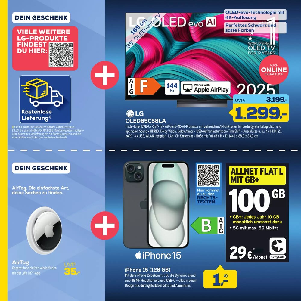 Euronics Prospekt (ab 23.03.2026) zum Blättern - Seite 20