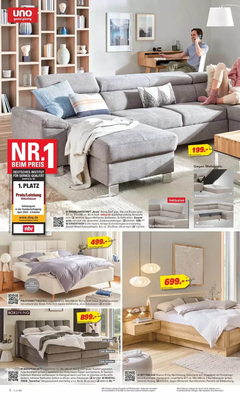 Höffner Prospekt (ab 24.03.2026) zum Blättern - Seite 2