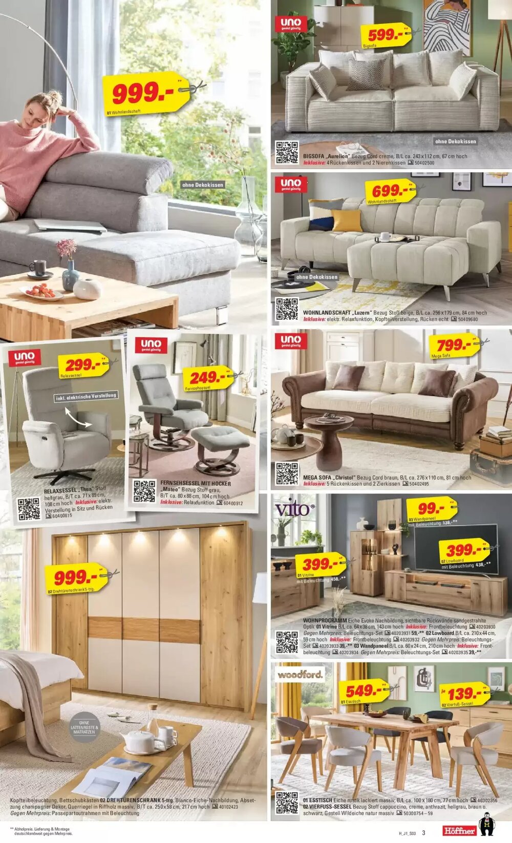 Höffner Prospekt (ab 24.03.2026) zum Blättern - Seite 3