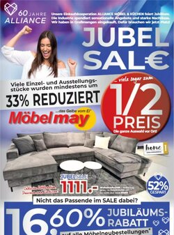 Möbel May Prospekt (ab 24.03.2026) zum Blättern