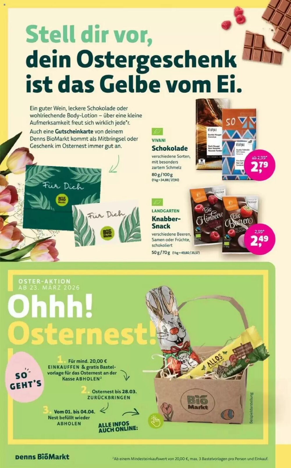 Denns BioMarkt Prospekt (ab 25.03.2026) zum Blättern - Seite 16