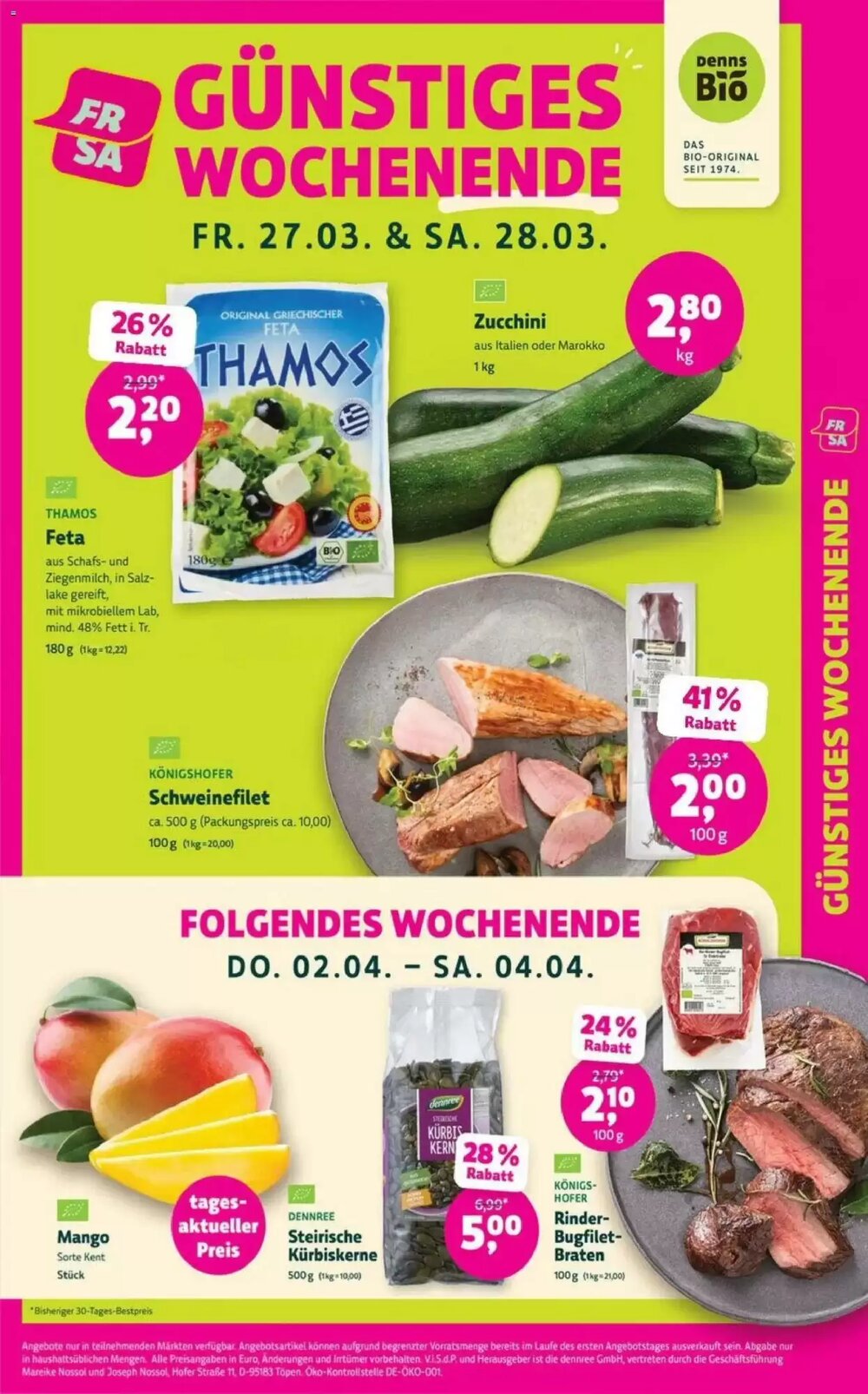 Denns BioMarkt Prospekt (ab 25.03.2026) zum Blättern - Seite 4