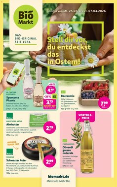 Biomarkt Prospekt (ab 25.03.2026) zum Blättern