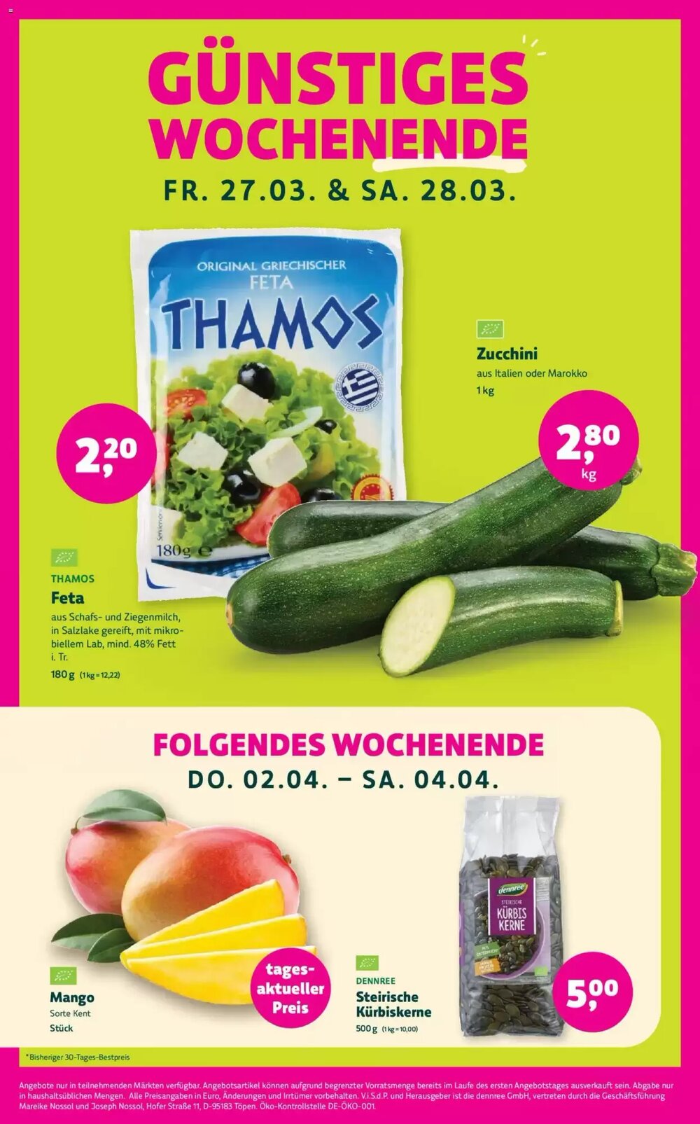 Biomarkt Prospekt (ab 25.03.2026) zum Blättern - Seite 4