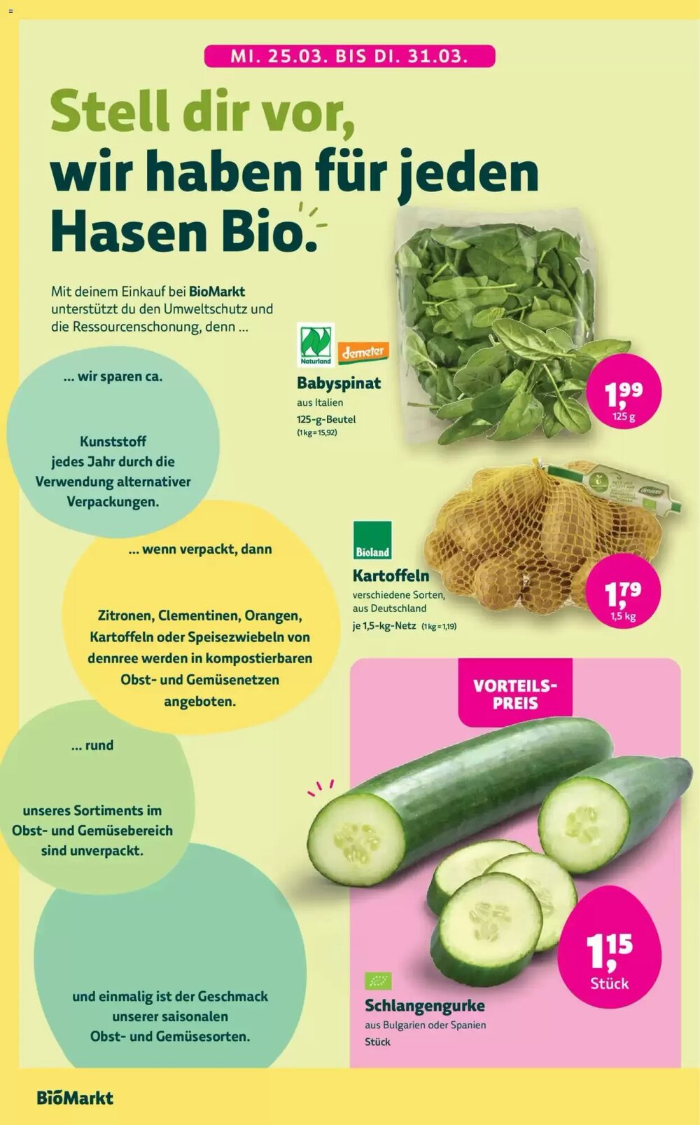 Biomarkt Prospekt (ab 25.03.2026) zum Blättern - Seite 6