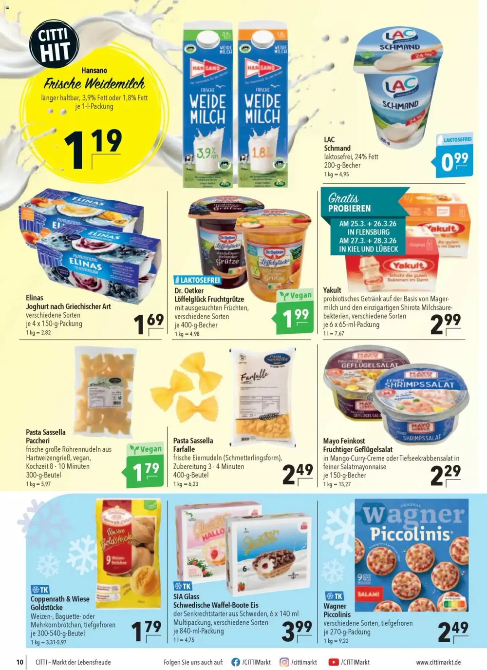 CITTI Markt Prospekt (ab 25.03.2026) zum Blättern - Seite 10
