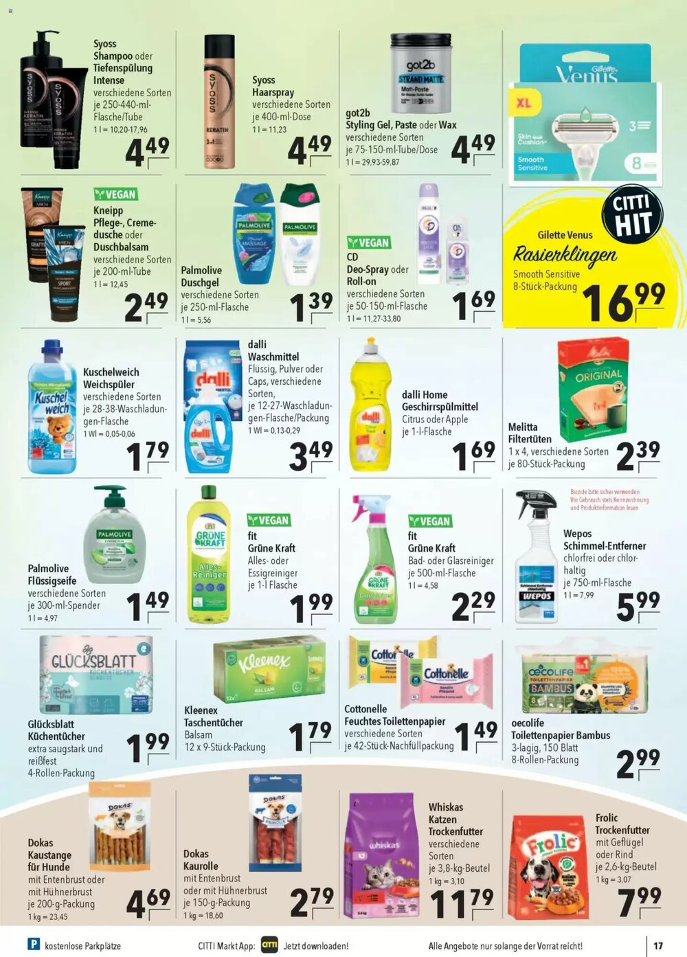 CITTI Markt Prospekt (ab 25.03.2026) zum Blättern - Seite 19