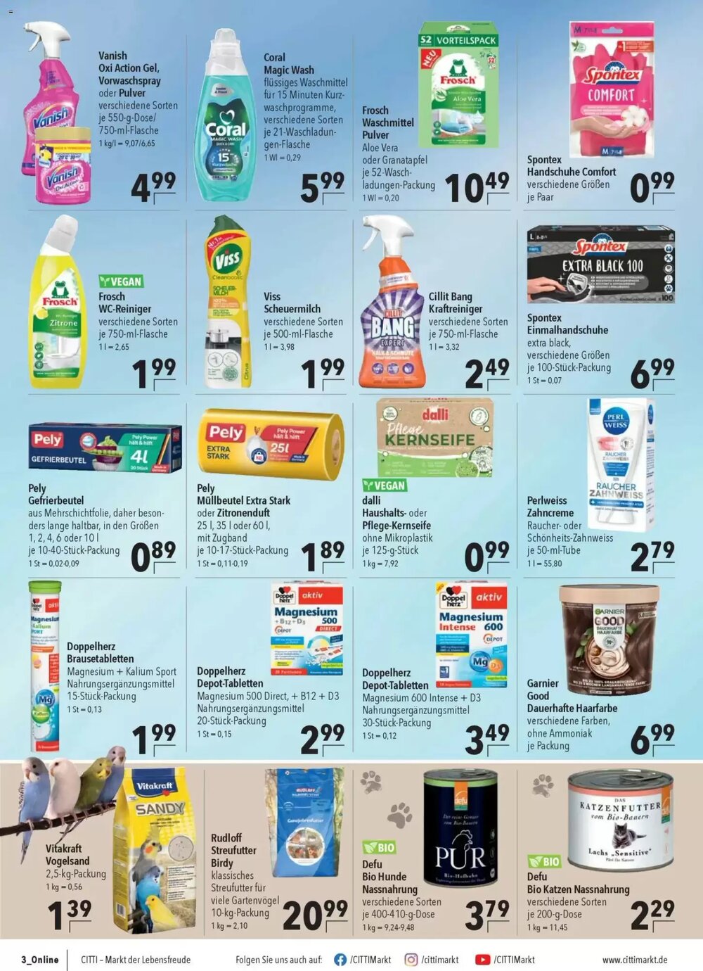 CITTI Markt Prospekt (ab 25.03.2026) zum Blättern - Seite 20
