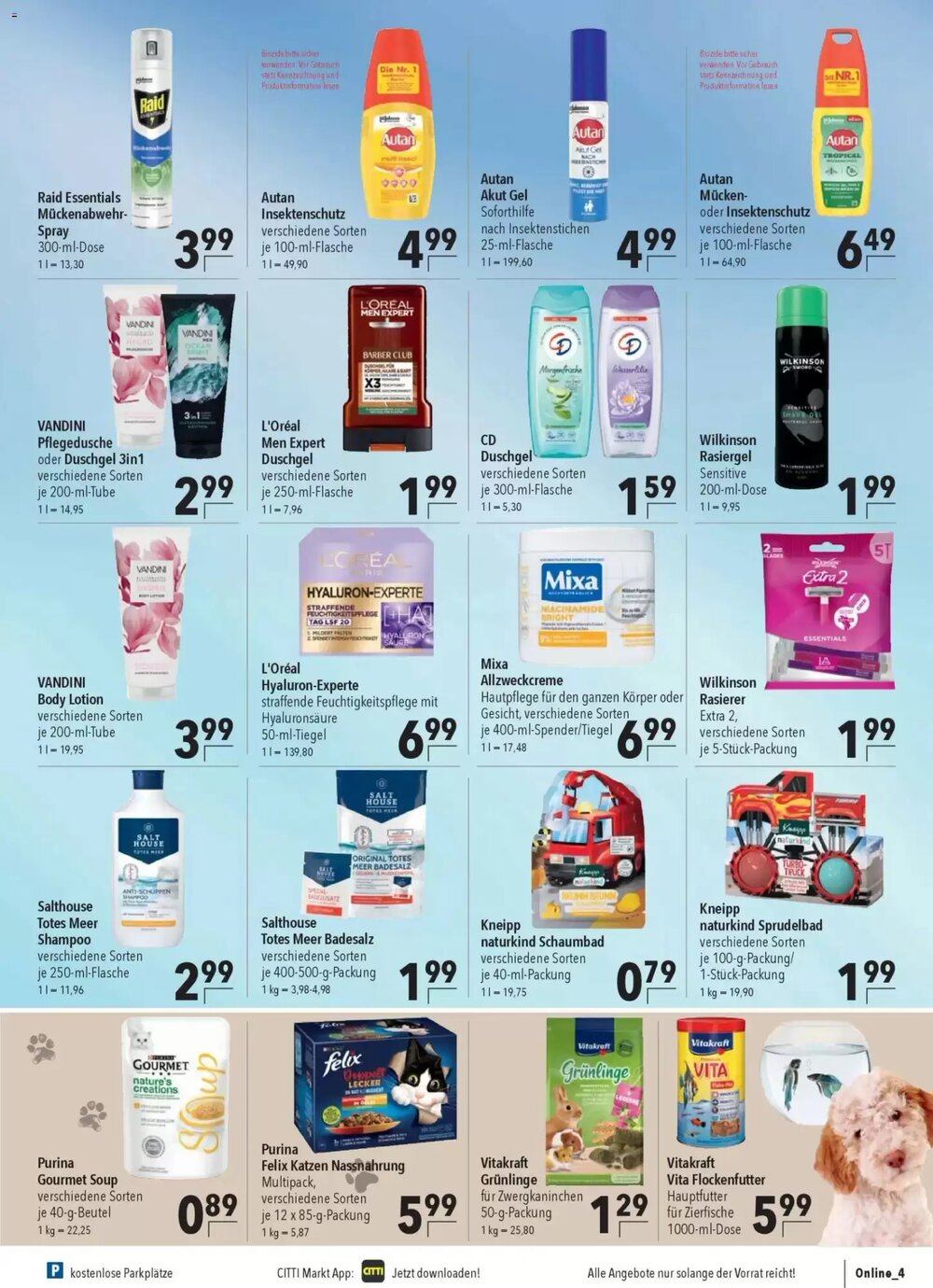 CITTI Markt Prospekt (ab 25.03.2026) zum Blättern - Seite 21