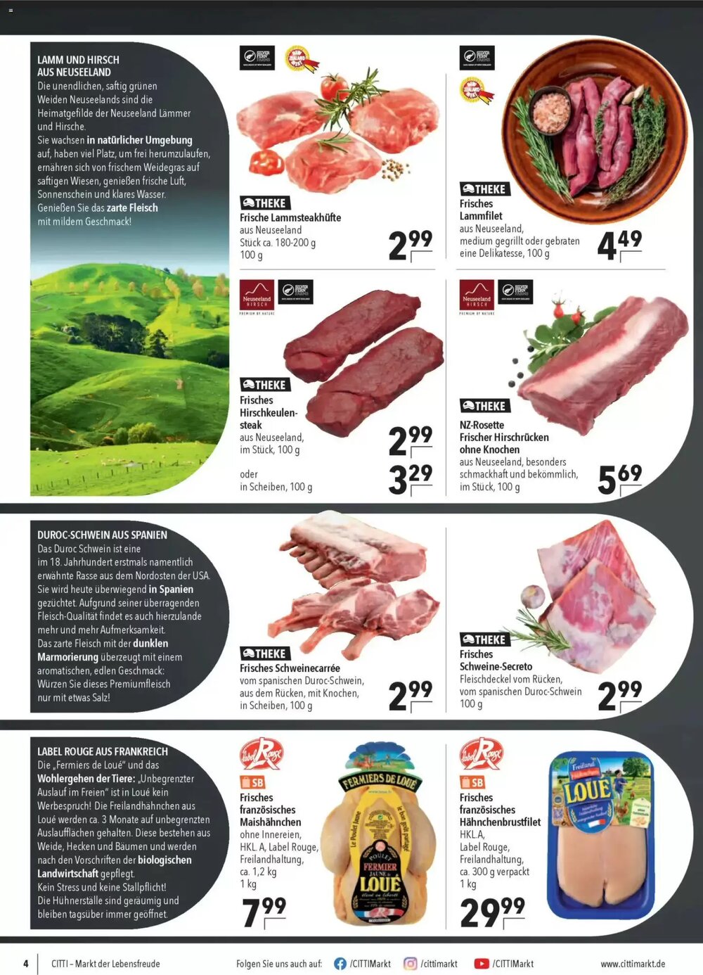 CITTI Markt Prospekt (ab 25.03.2026) zum Blättern - Seite 4