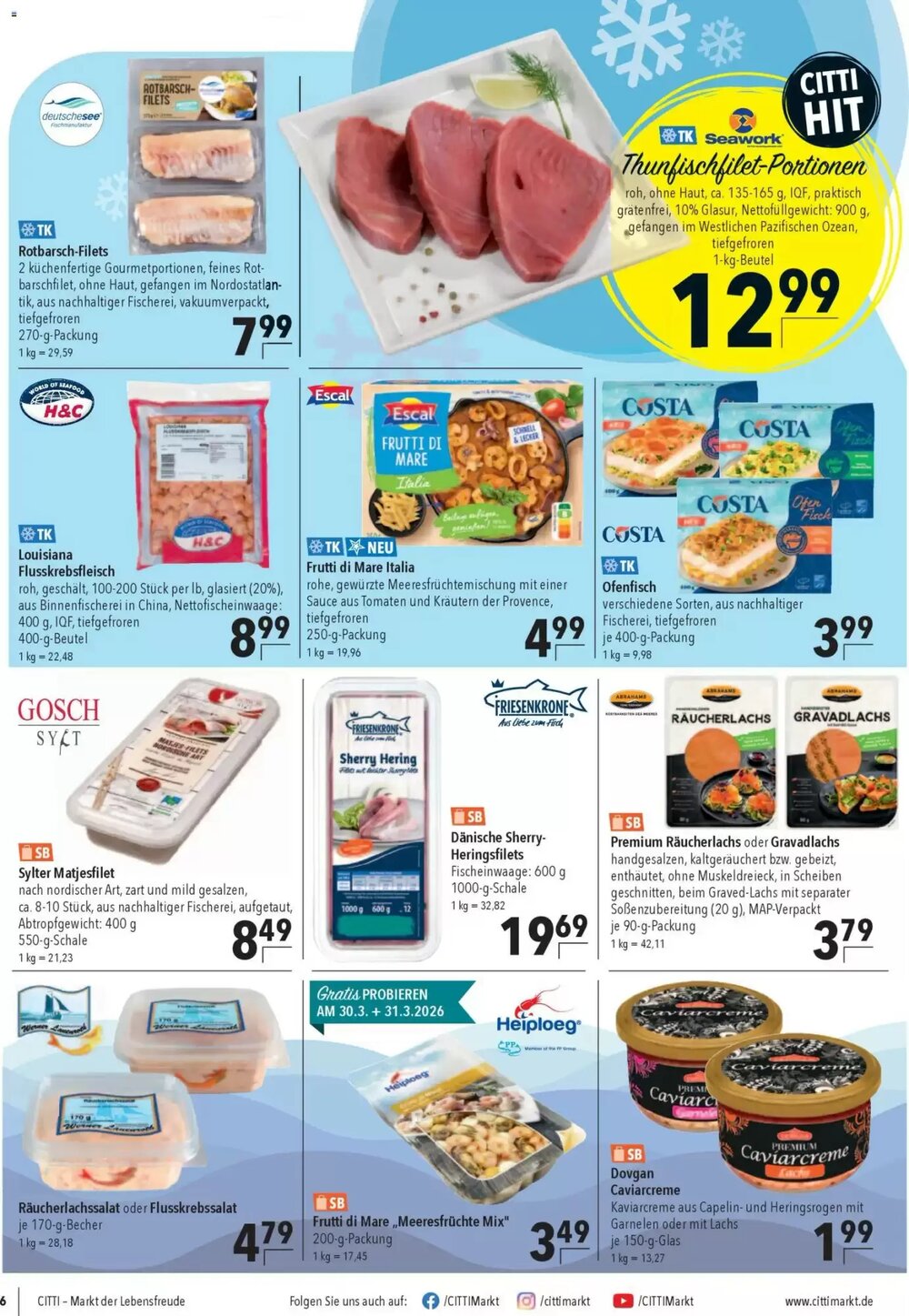 CITTI Markt Prospekt (ab 25.03.2026) zum Blättern - Seite 6