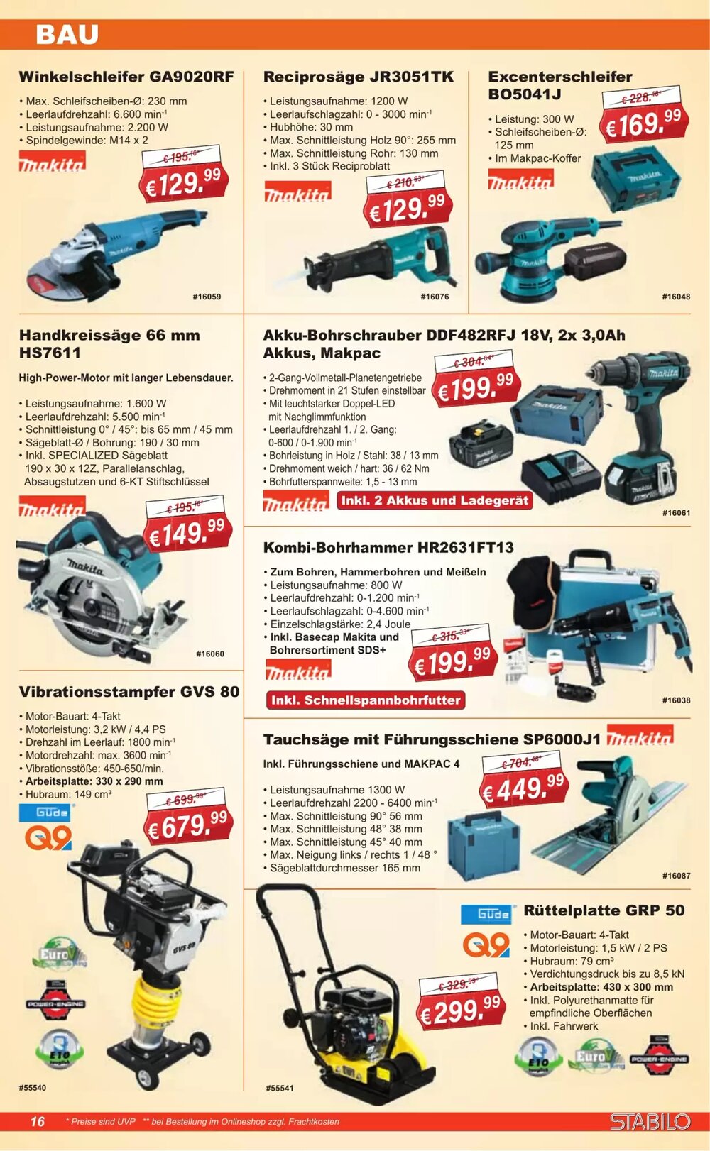 Stabilo Fachmarkt Prospekt (ab 25.03.2026) zum Blättern - Seite 16
