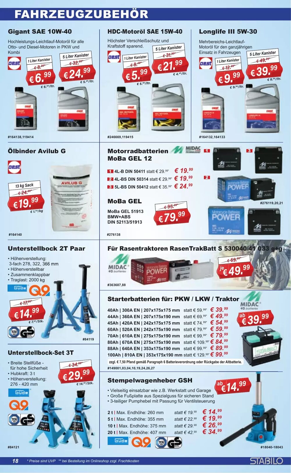 Stabilo Fachmarkt Prospekt (ab 25.03.2026) zum Blättern - Seite 18