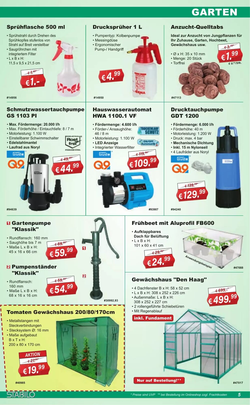 Stabilo Fachmarkt Prospekt (ab 25.03.2026) zum Blättern - Seite 5