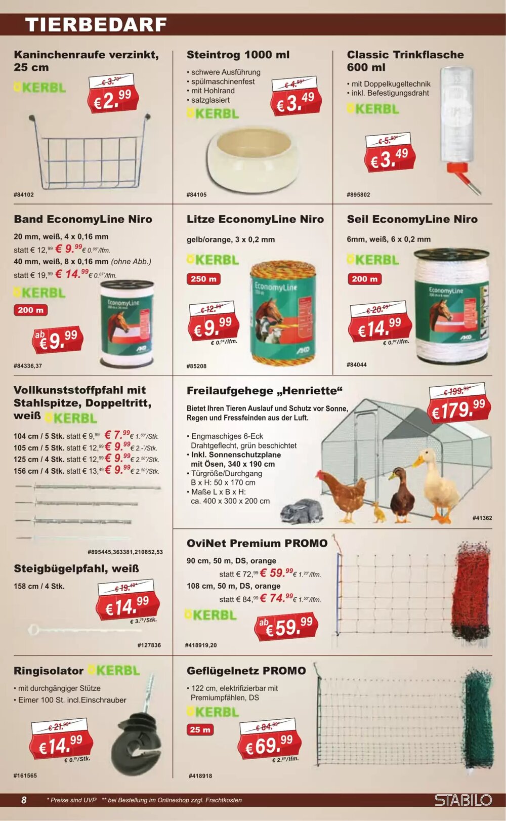 Stabilo Fachmarkt Prospekt (ab 25.03.2026) zum Blättern - Seite 8