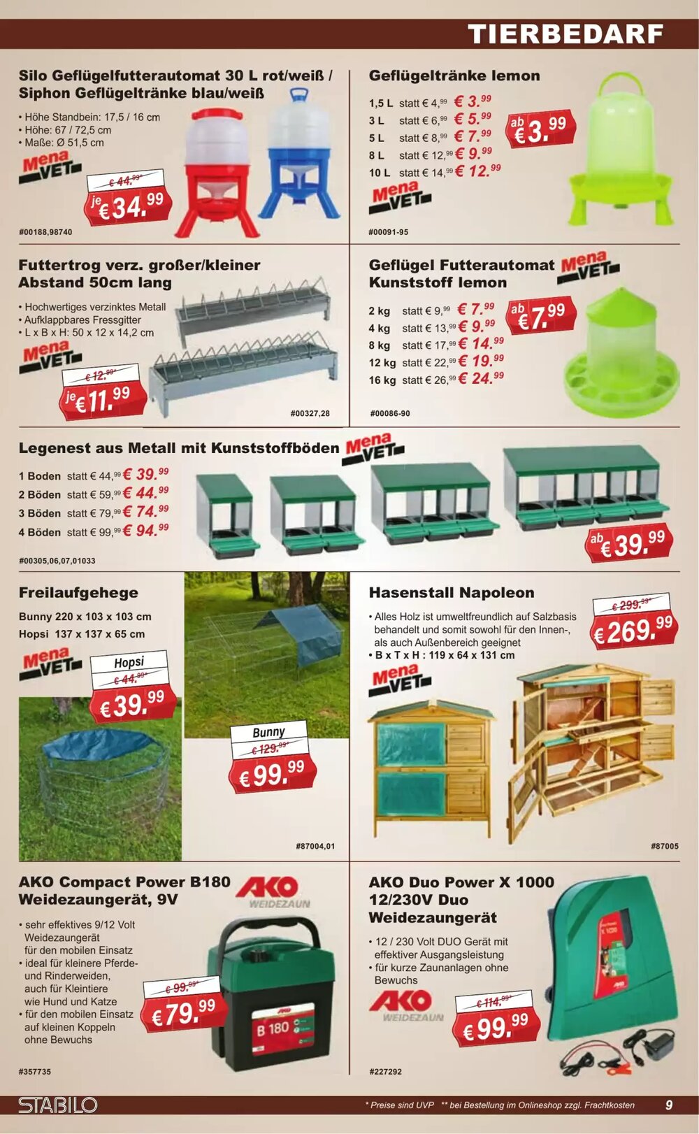 Stabilo Fachmarkt Prospekt (ab 25.03.2026) zum Blättern - Seite 9