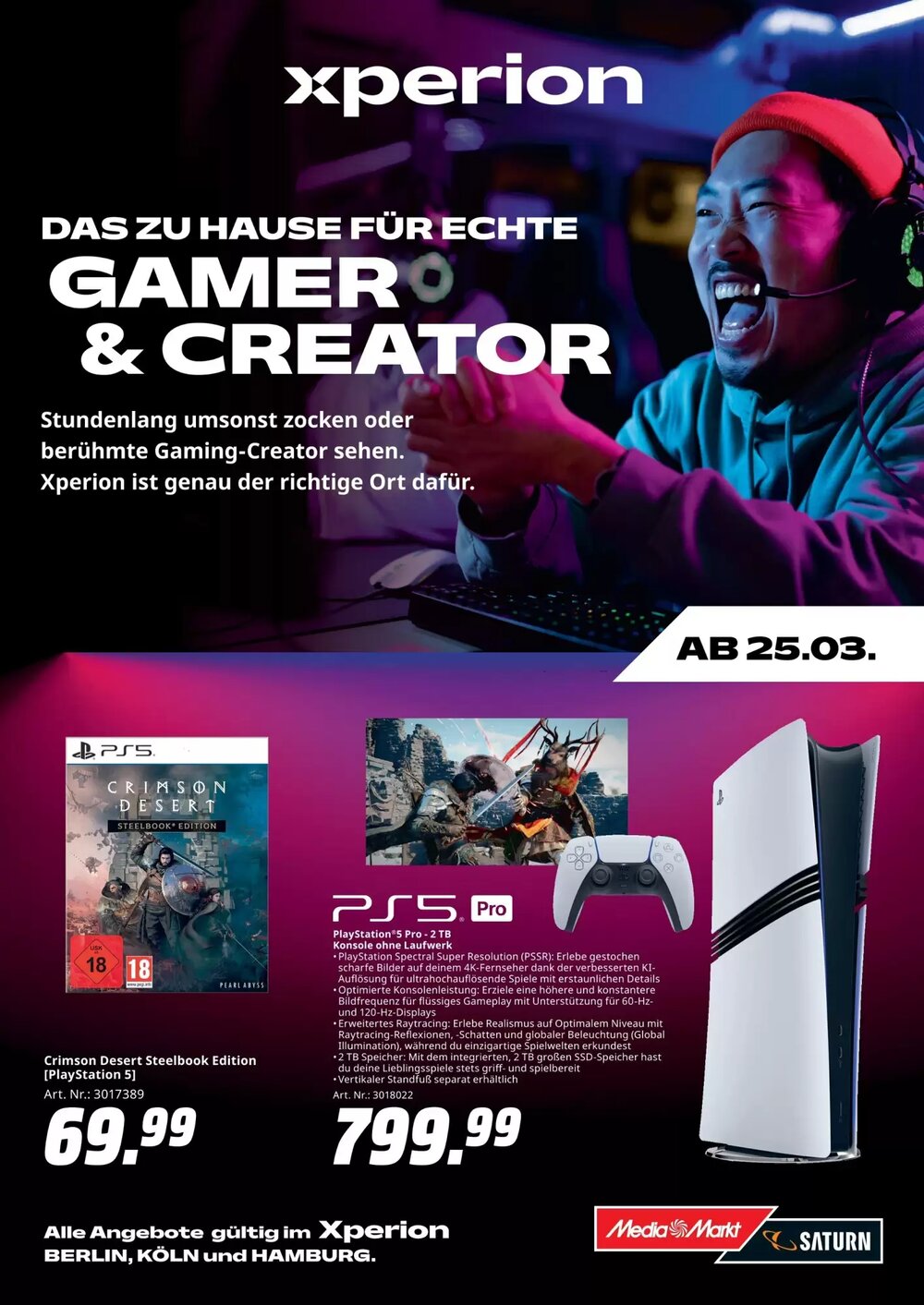 MediaMarkt Prospekt (ab 25.03.2026) zum Blättern - Seite 1