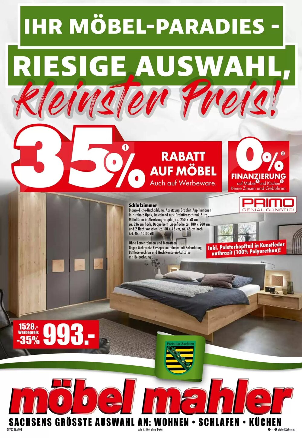 Möbel Mahler Prospekt (ab 25.03.2026) zum Blättern - Seite 1