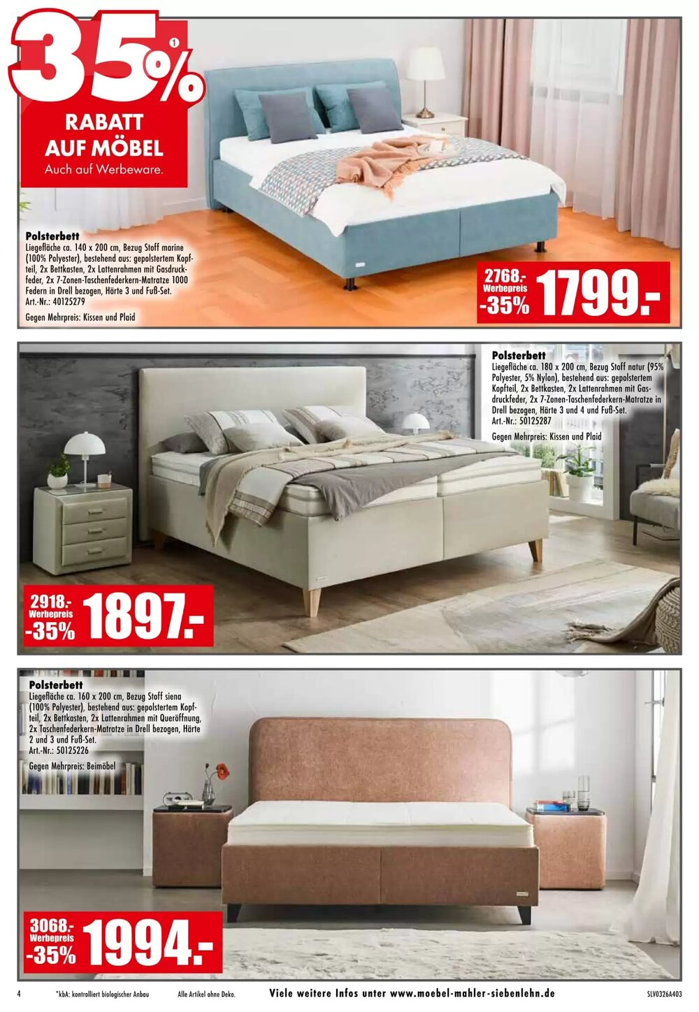Möbel Mahler Prospekt (ab 25.03.2026) zum Blättern - Seite 4