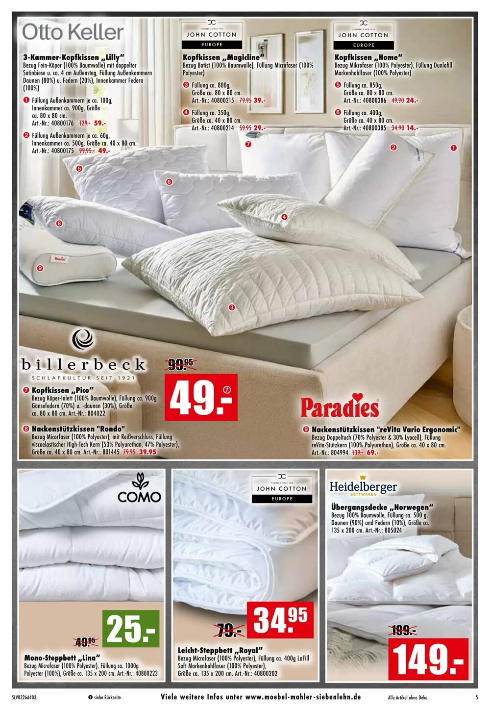 Möbel Mahler Prospekt (ab 25.03.2026) zum Blättern - Seite 5