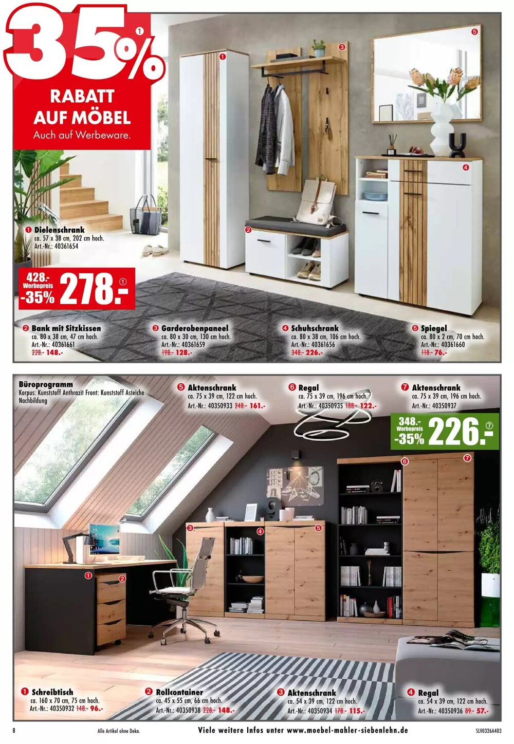 Möbel Mahler Prospekt (ab 25.03.2026) zum Blättern - Seite 8