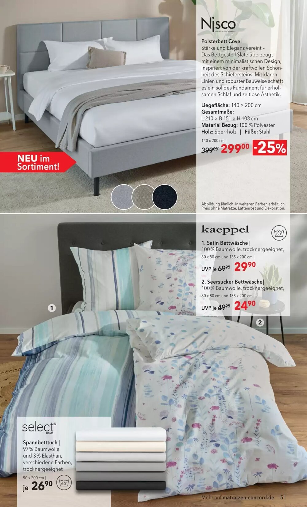 Matratzen Concord Prospekt (ab 25.03.2026) zum Blättern - Seite 5