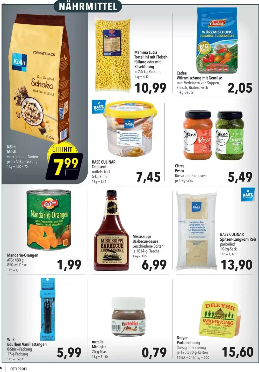 CITTI Markt Prospekt (ab 25.03.2026) zum Blättern - Seite 6