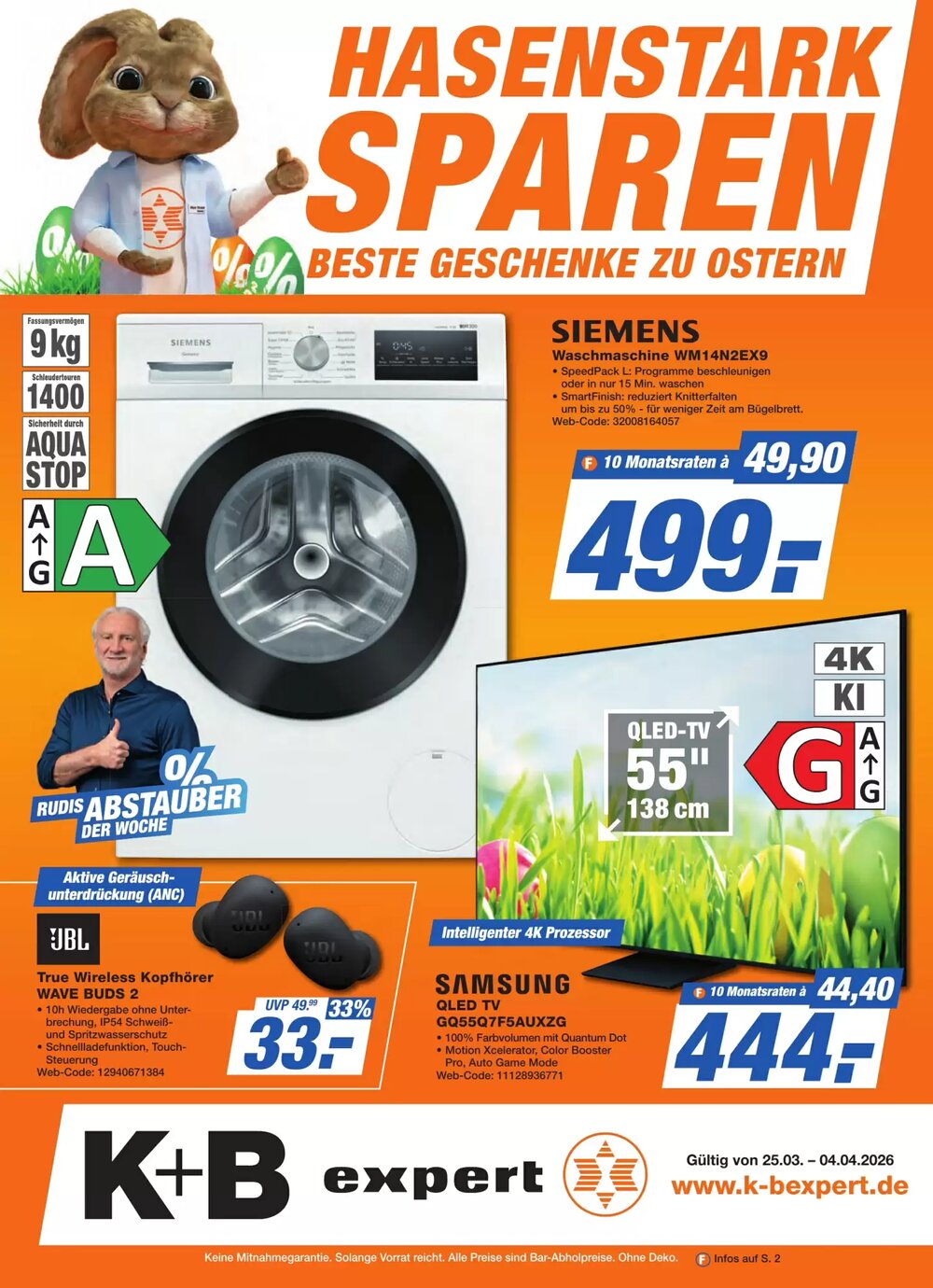 K+B Expert Prospekt (ab 25.03.2026) zum Blättern - Seite 1