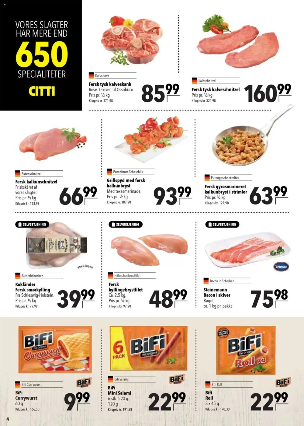 CITTI Markt Prospekt (ab 25.03.2026) zum Blättern - Seite 4