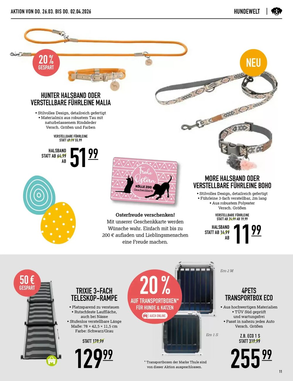 Kölle Zoo Prospekt (ab 25.03.2026) zum Blättern - Seite 11