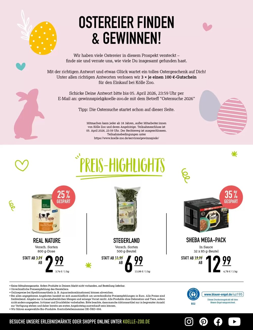 Kölle Zoo Prospekt (ab 25.03.2026) zum Blättern - Seite 20