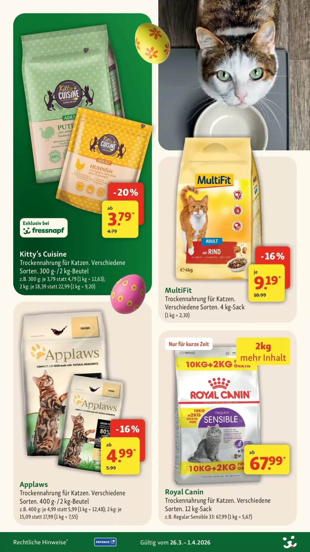 Fressnapf Prospekt (ab 25.03.2026) zum Blättern - Seite 13