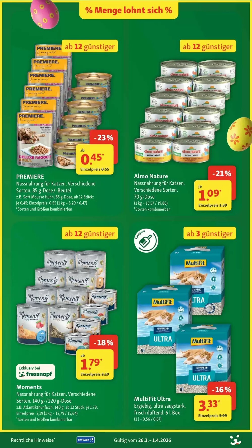 Fressnapf Prospekt (ab 25.03.2026) zum Blättern - Seite 15