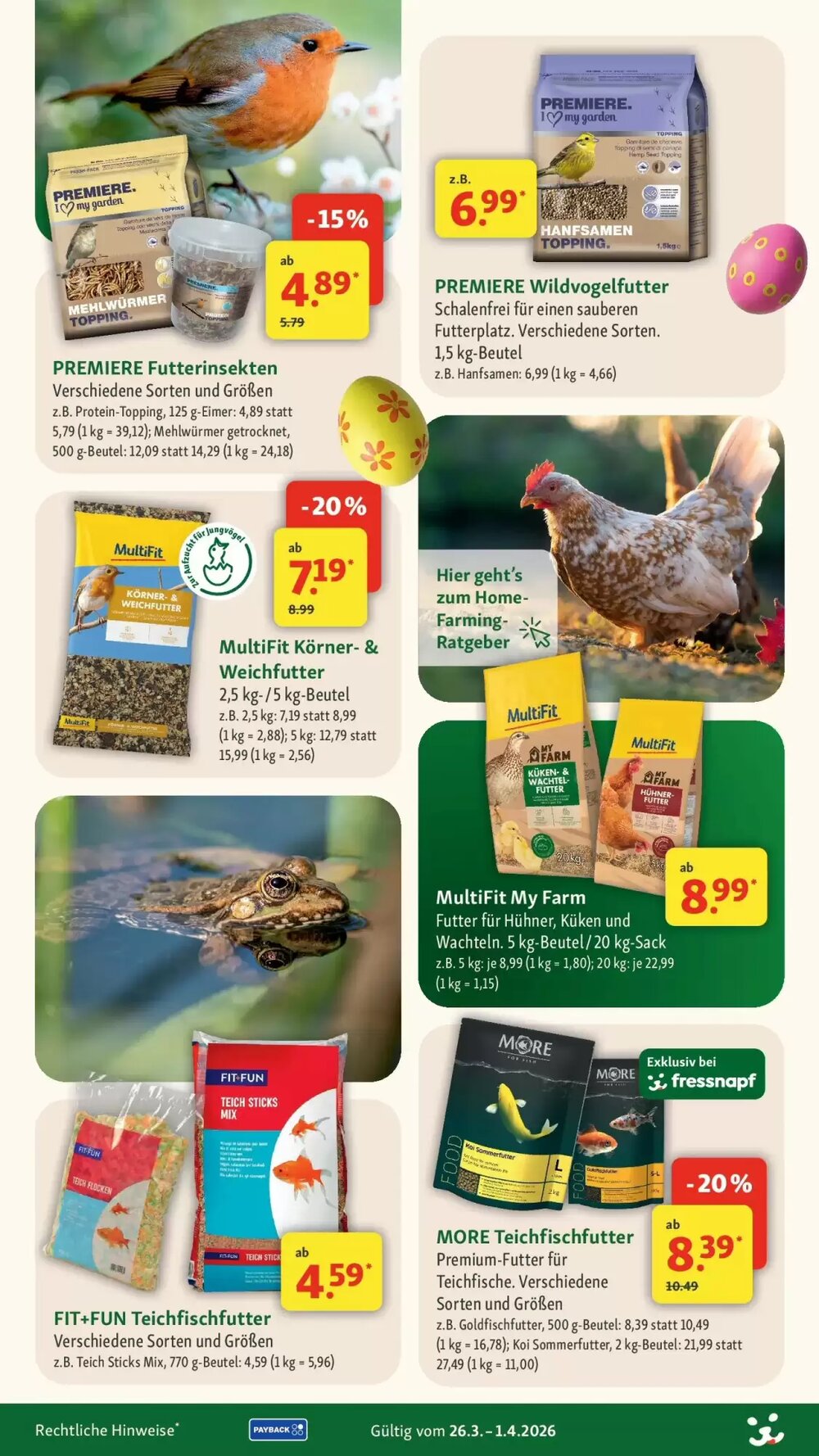 Fressnapf Prospekt (ab 25.03.2026) zum Blättern - Seite 21